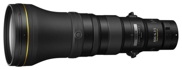 Objetivo sin espejo Nikon Z 800 mm f/6,3 VR S negro - Imagen 3